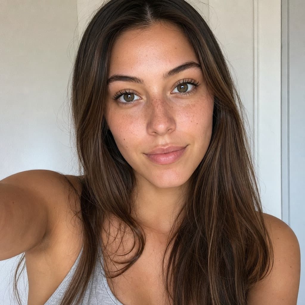 Front-facing and well-lit face